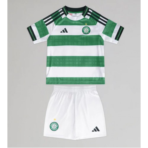 Celtic Replika babykläder Hemmaställ Barn 2025-26 Kortärmad (+ korta byxor)